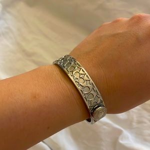 Coach Hinge Bangle Bracelet